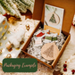 Lavender Heart Photo Frame DIY Wood Embroidery Kit