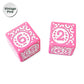 Vintage Pink Mahjong Hand Painted Specialty Dice Gift Ready