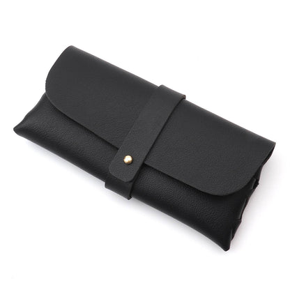 Soft Portable PU Leather Sunglasses Protective Case