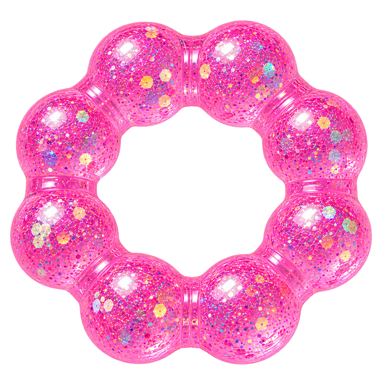 Fun Doh Squishy Sparkle Glitter Sensory Bracelet- 12/Display