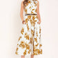 A printed woven midi dress - ID24034