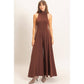 Sleeveless Halter Neck Jumpsuit