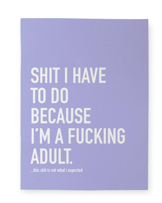 Fucking Adult Notebook