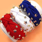 4TH OF JULY FLAG STAR RHINESTONE STUD HEADBAND | 40HB165