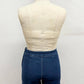 Stretch Denim Wrap Skort