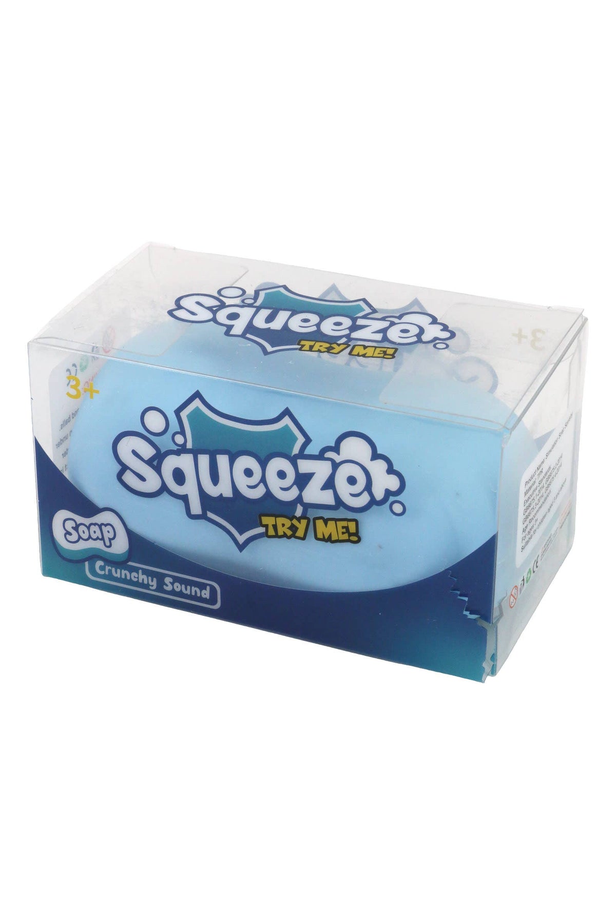 Soap Zero Rebound Crunchy Bead Slime Filled Scented Squishy