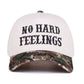No Hard Feelings Two Tone Canvas Cotton Cap