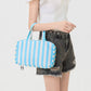 Striped Hanging Toiletry & Makeup Organizer Bag | 40P599