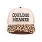 Could Be Meaner Two Tone Mesh Snapback Hat