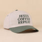 Coffee & Jesus Two Tone Cotton Hat