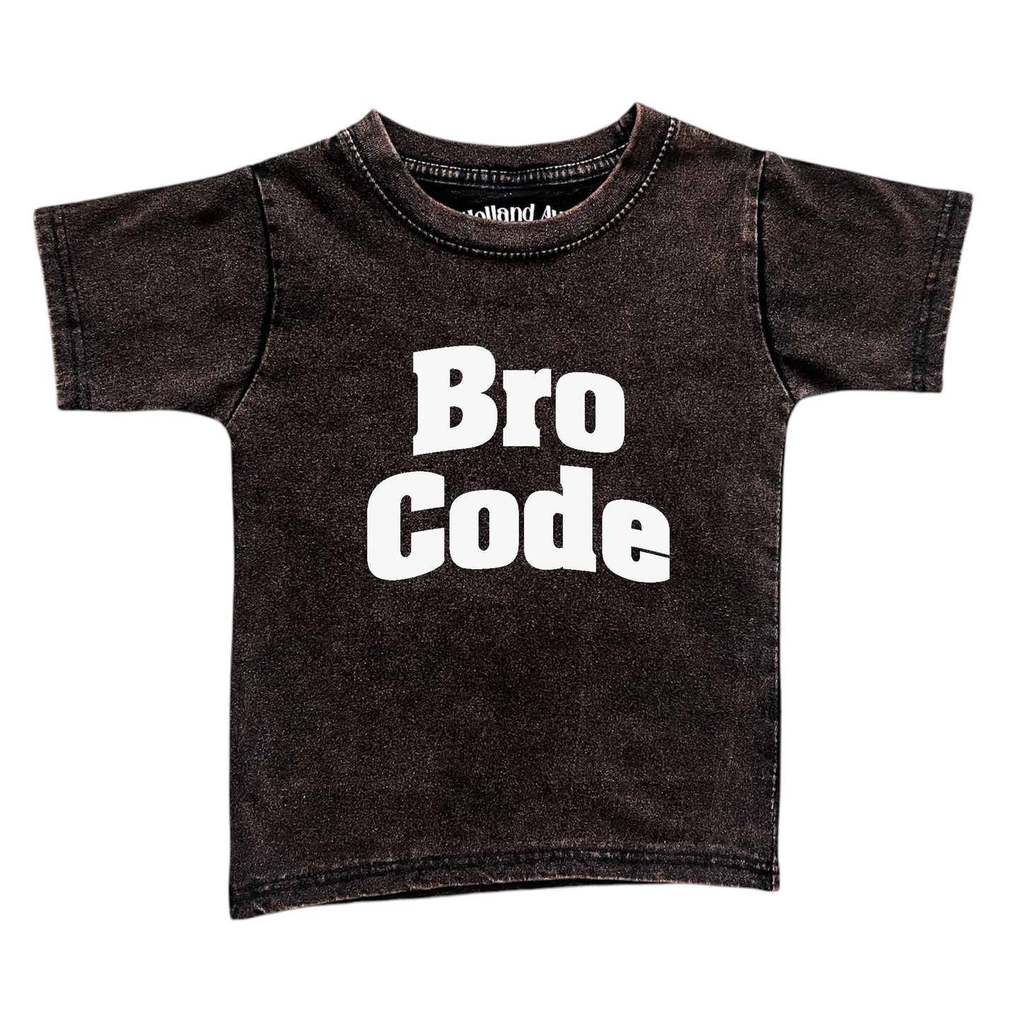 Bro Code | Boys Vintage Wash T-Shirt