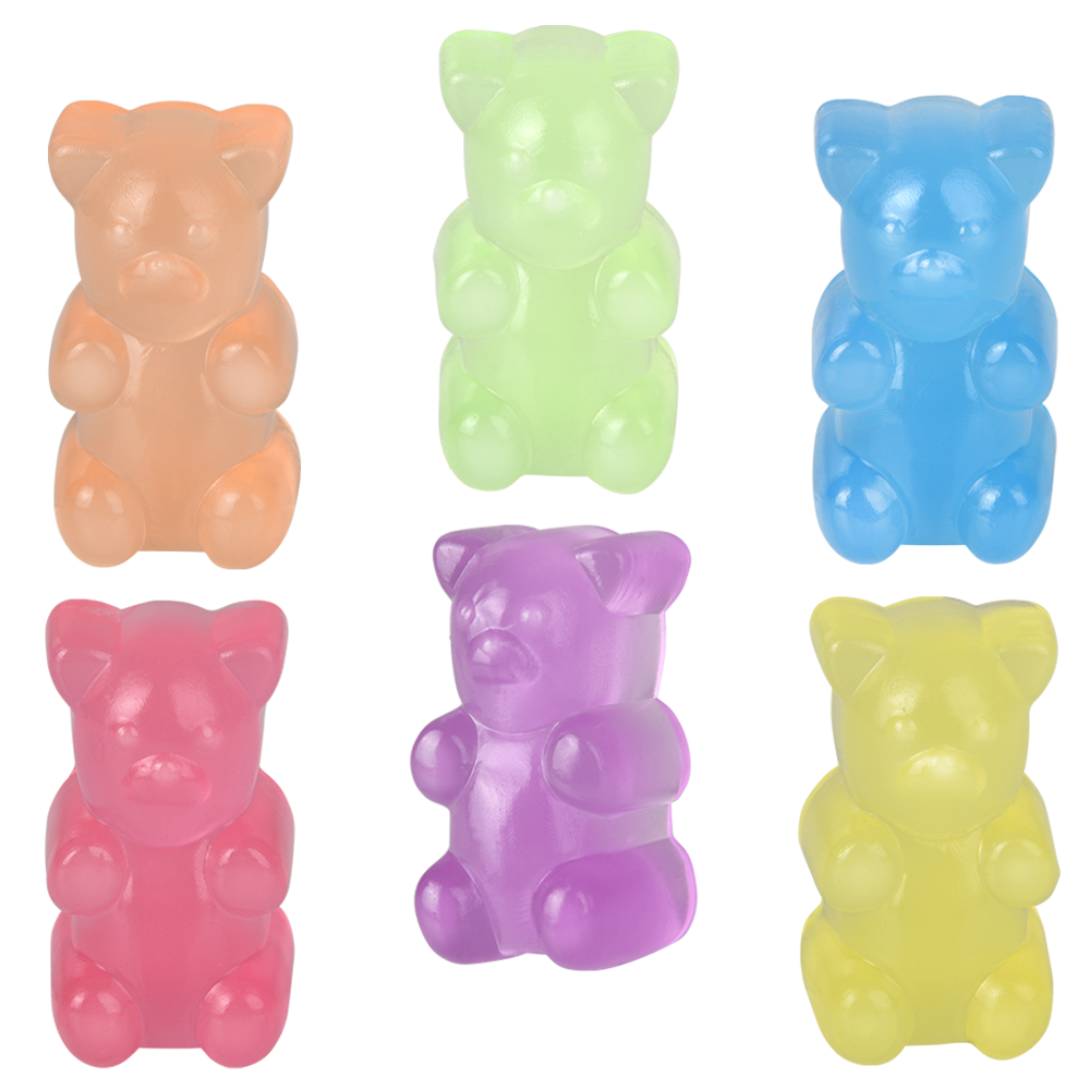 (T) 1.5" SQUEEZY YUMMY BEAR      12/DISP