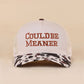 Could Be Meaner Two Tone Mesh Snapback Hat