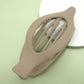 OVAL LAY DOWN FLAT HAIR CLAW CLIPS | 40H917