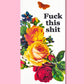 Fuck This Shit Tea Towel Four Pack | Dishtowel