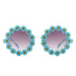 Kids Round Flower Sunglasses