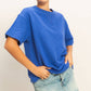 Crew Neck Short Sleeve Top