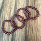 Stretchy Beaded Stack Rings