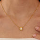 18K STAINLESS STEEL TARNISH FREE PEARL NECKLACE | 40NK9544
