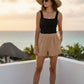Summer Elastic Waist Airflow Shorts 6