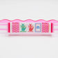 Crystal Prism Pink | Mahjong with Bold Angles and Vibrant Vibes | 1.25" x 0.9" x 0.7"