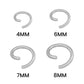 Stainless Steel Jump Ring Connectors 100 Pack