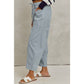 MID RISE WIDE LEG PANTS  WITH POCKETS