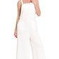 ..Washed Double Gauze Wide Leg Overalls
