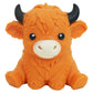 JUMBO 6 Inch Highland Cow Fluffy Slime Filled TPR Squishy