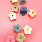 MINI PACK OF 10 FLOWER WAIVY RECTANGLE IN A CASE | 40H842