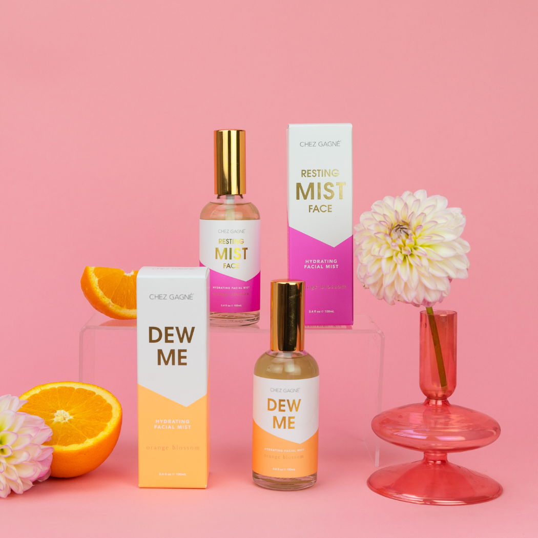 Resting Mist Face - Hydrating Daily Facial Mist - Orange Blossom - 3.4oz