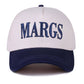Margs Two Tone Canvas Cotton Cap