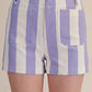 Stripe Colette Stretch Shorts
