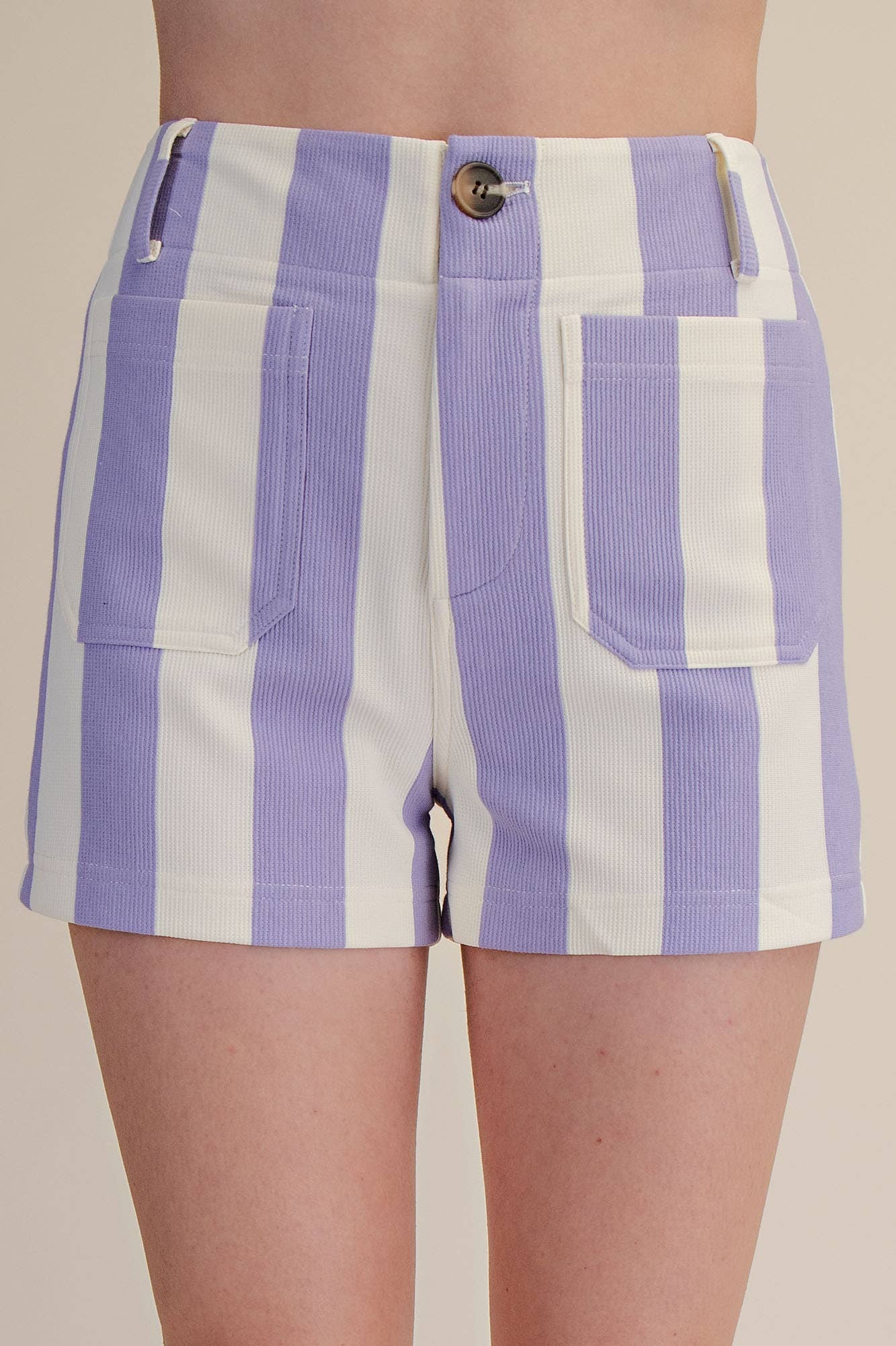 Stripe Colette Stretch Shorts