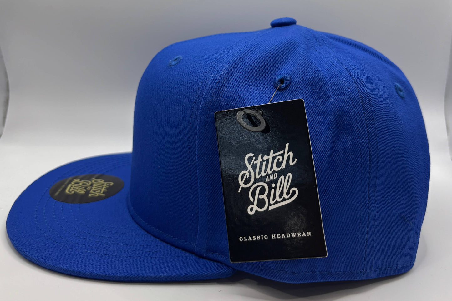 Premium Flat Brim Snapback Hat 100% Cotton Men Women Blank