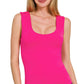 `Double Layer Rayon Tank Top Zenana