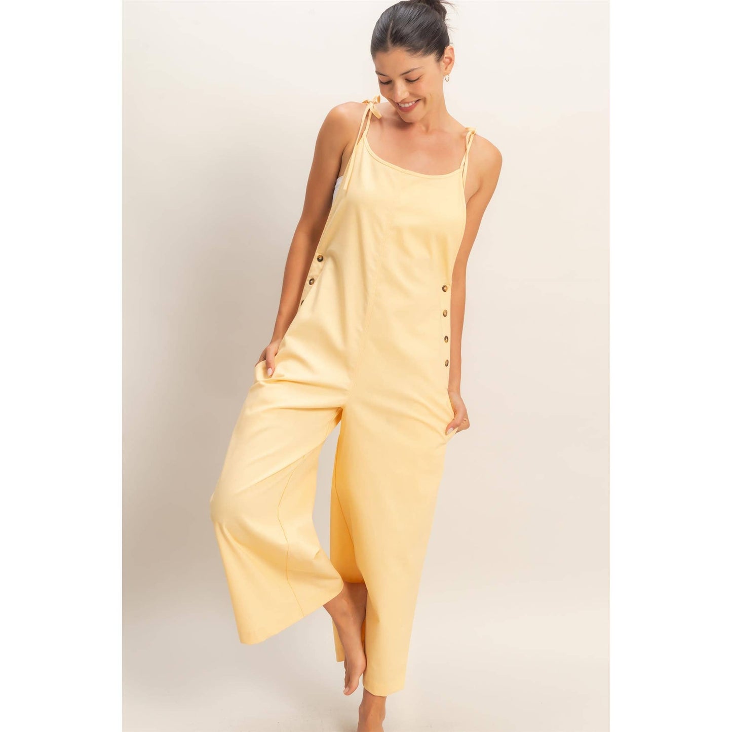 Adjustable Strap Jumpsuit