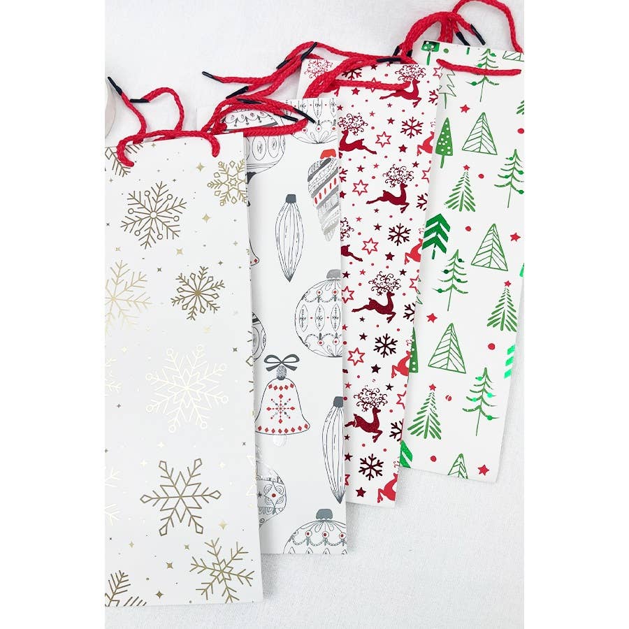 Christmas Theme Wine Gift Bag