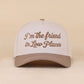 Besties'/I'm The Friend In Low Places two tone snapback hat
