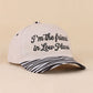 Besties'/I'm The Friend In Low Places two tone snapback hat
