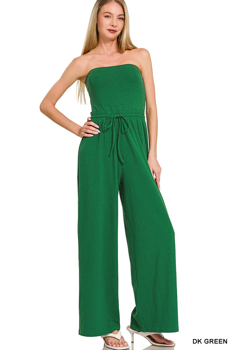1217 Tube Top Jumpsuit SI-29232 Zenana
