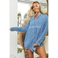 FRAYED VINTAGE WASHED WRINKLE SHIRT