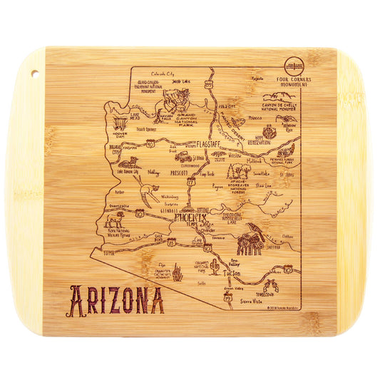 A Slice of Life Arizona Cutting & Charcuterie Board