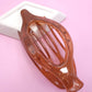 OVAL LAY DOWN FLAT HAIR CLAW CLIPS | 40H917