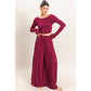 Long Sleeve Top & Wide Leg Pants Set