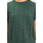 Cable Knit Cap Sleeve Sweater