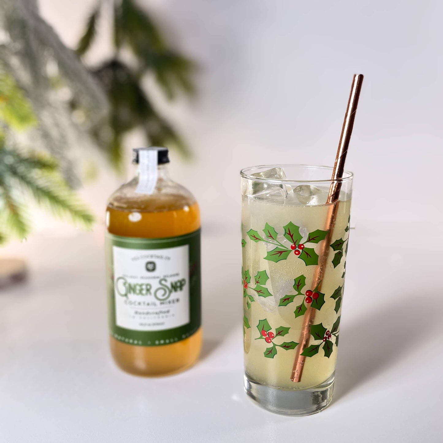 Holiday Seasonal : Ginger Snap Cocktail Mixer