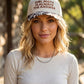 Girl Math Is Always The Answer Two Tone Snapback Hat Zenana Consgt.