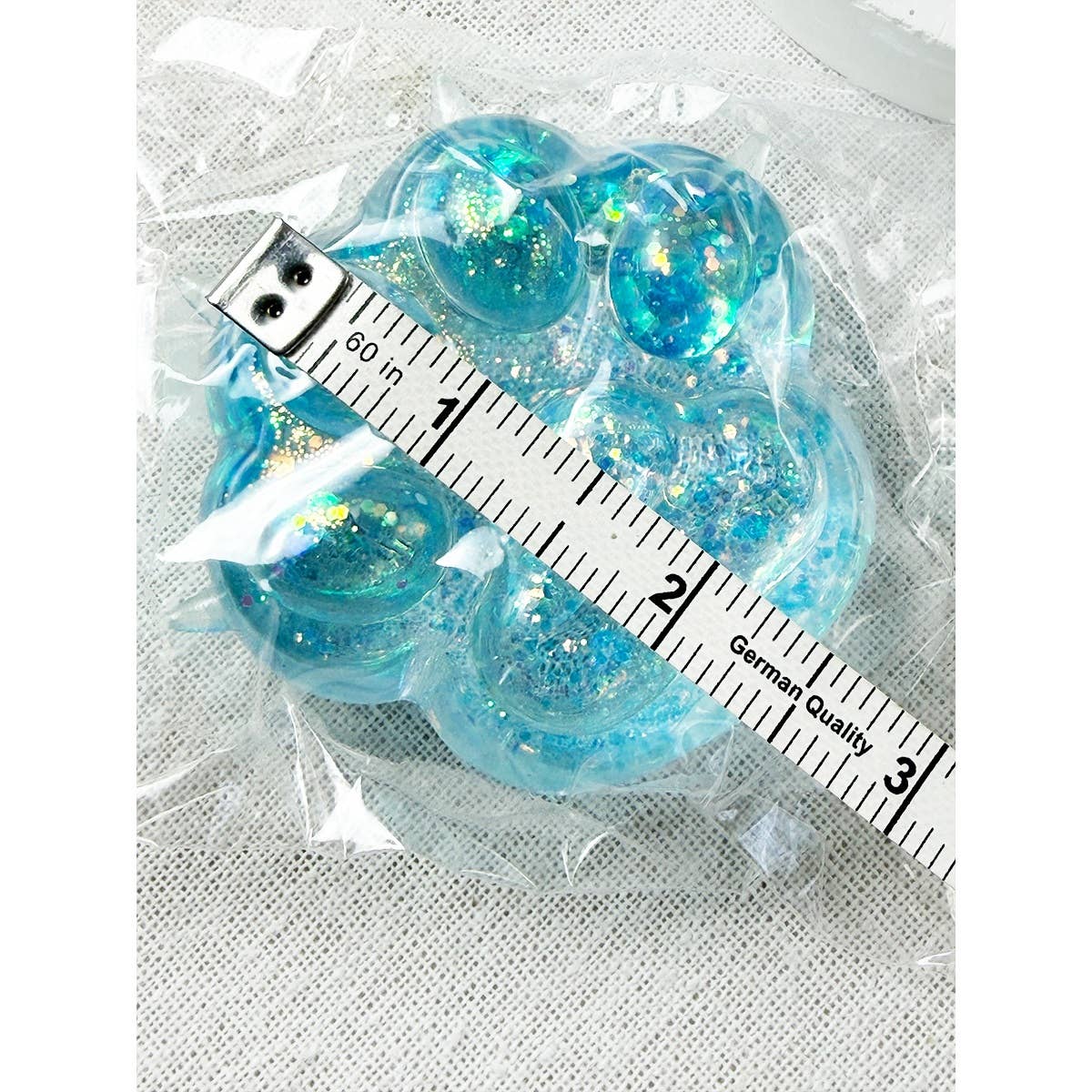 Cute Sugary Glittered Paw Squishy Toy