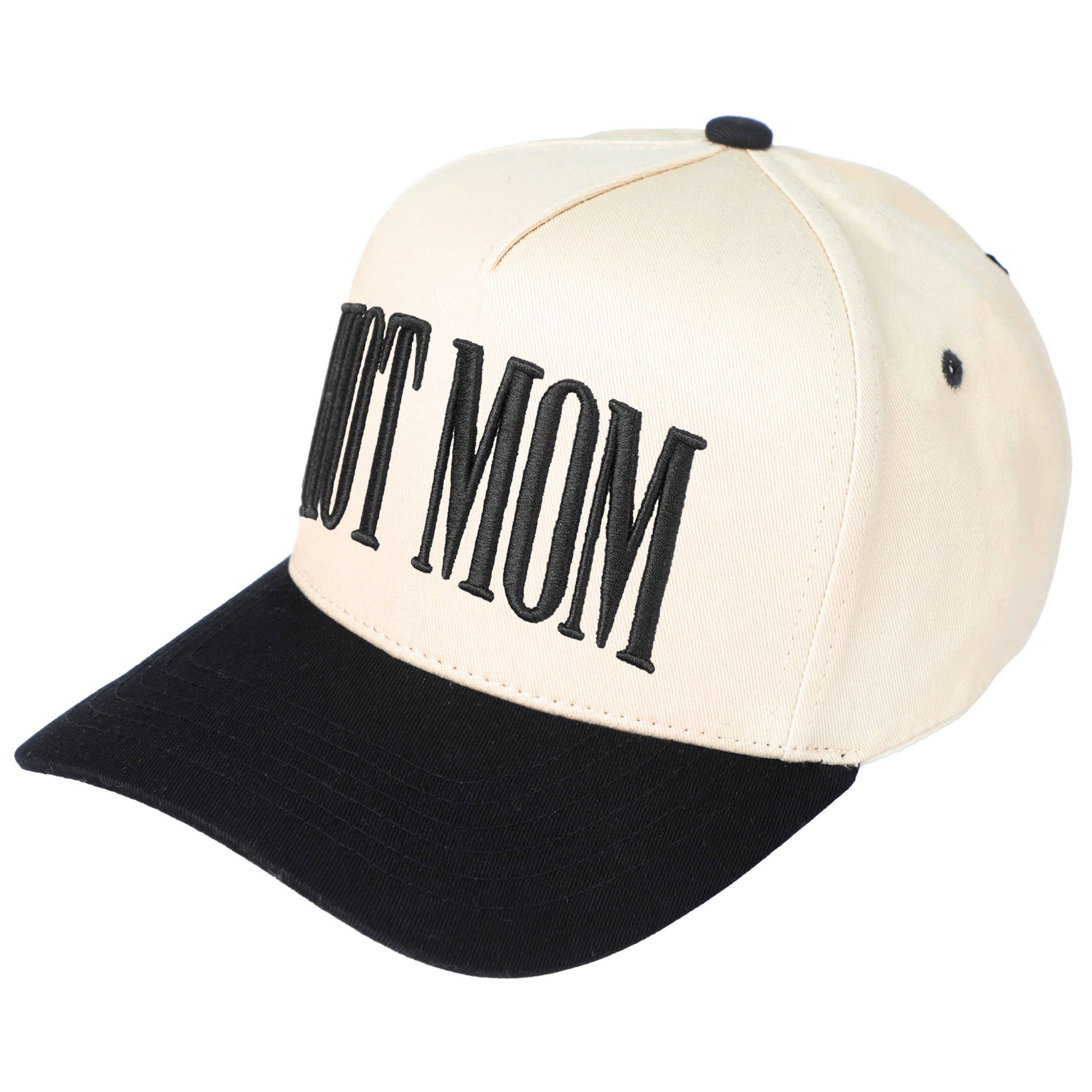 C.C HOT MOM letter embroidered trucker hat from Sip and Shop Arizona hat bar